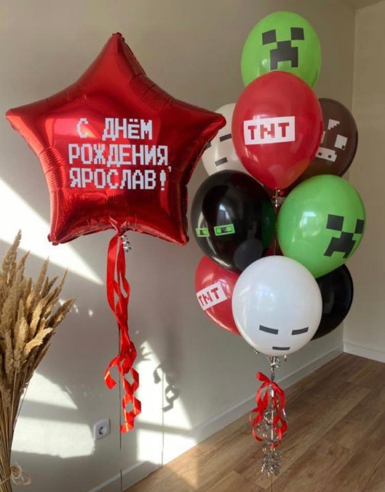 Майнкрафт с большой звездой (фото 1)