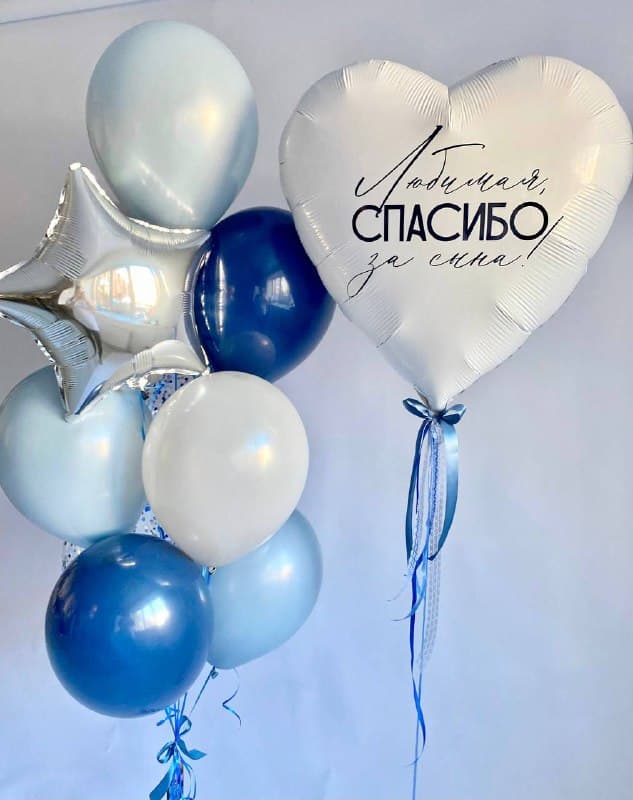 Набор шаров на выписку с надписью (фото 1)