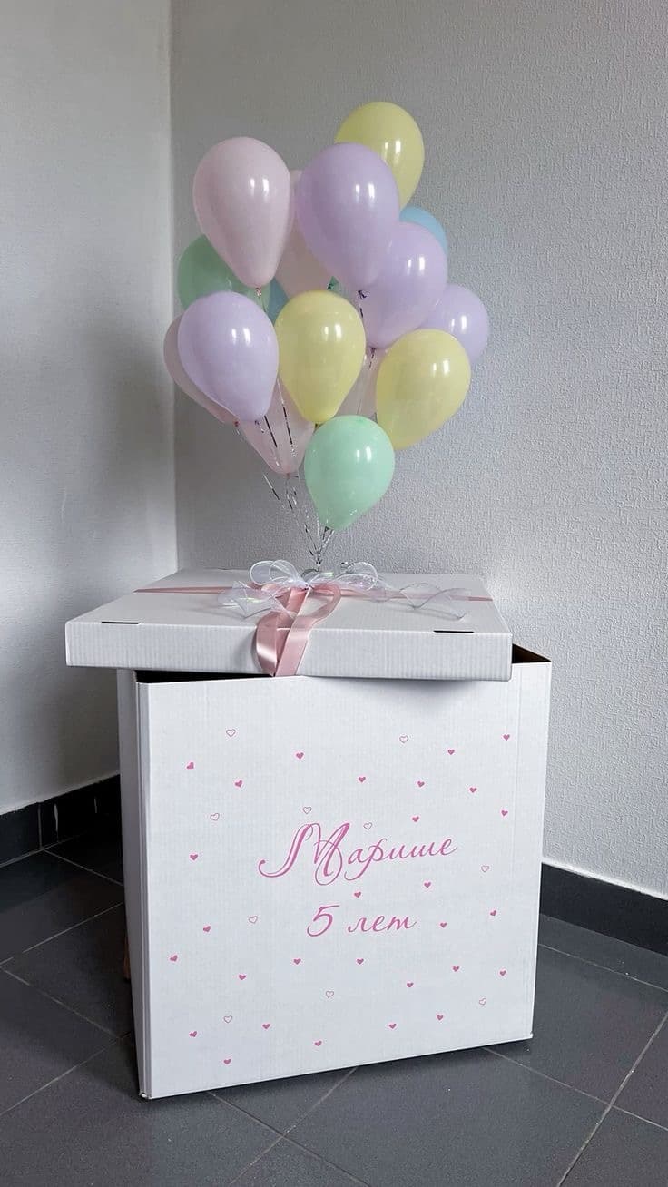 WOW-box с мини-шариками (фото 1)