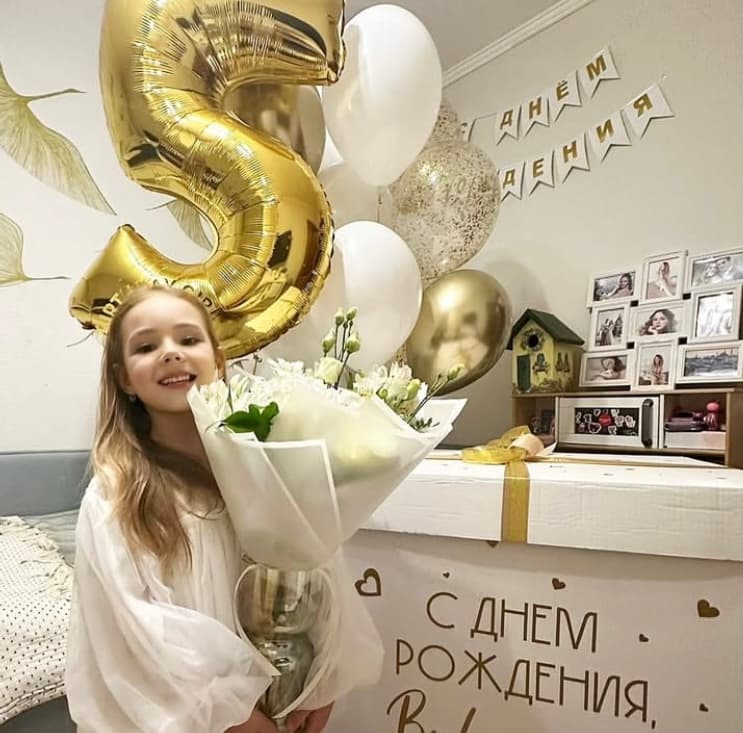 WOW-box с шарами и цифрой (фото 2)