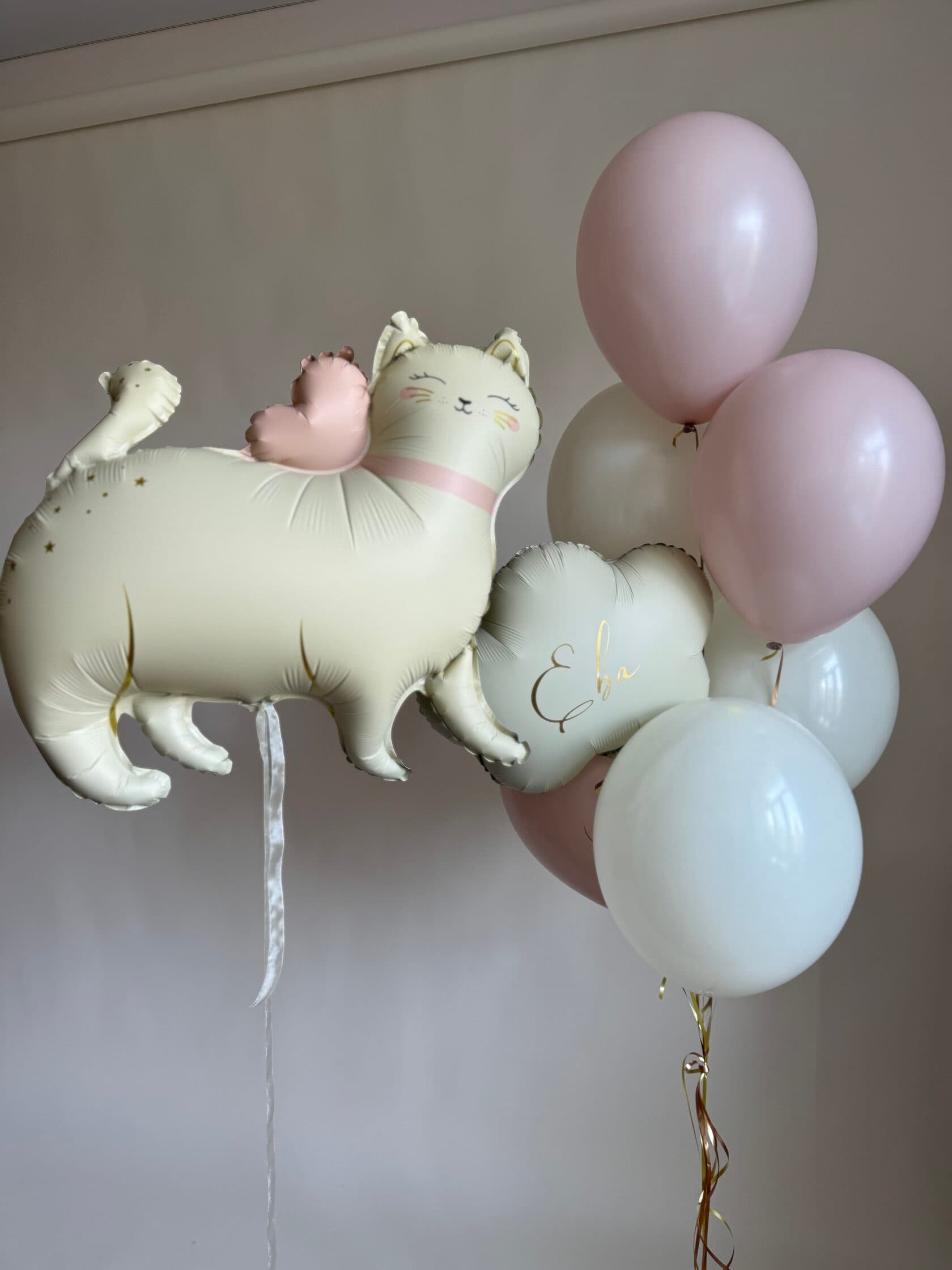 Набор шаров с кошечкой (фото 1)